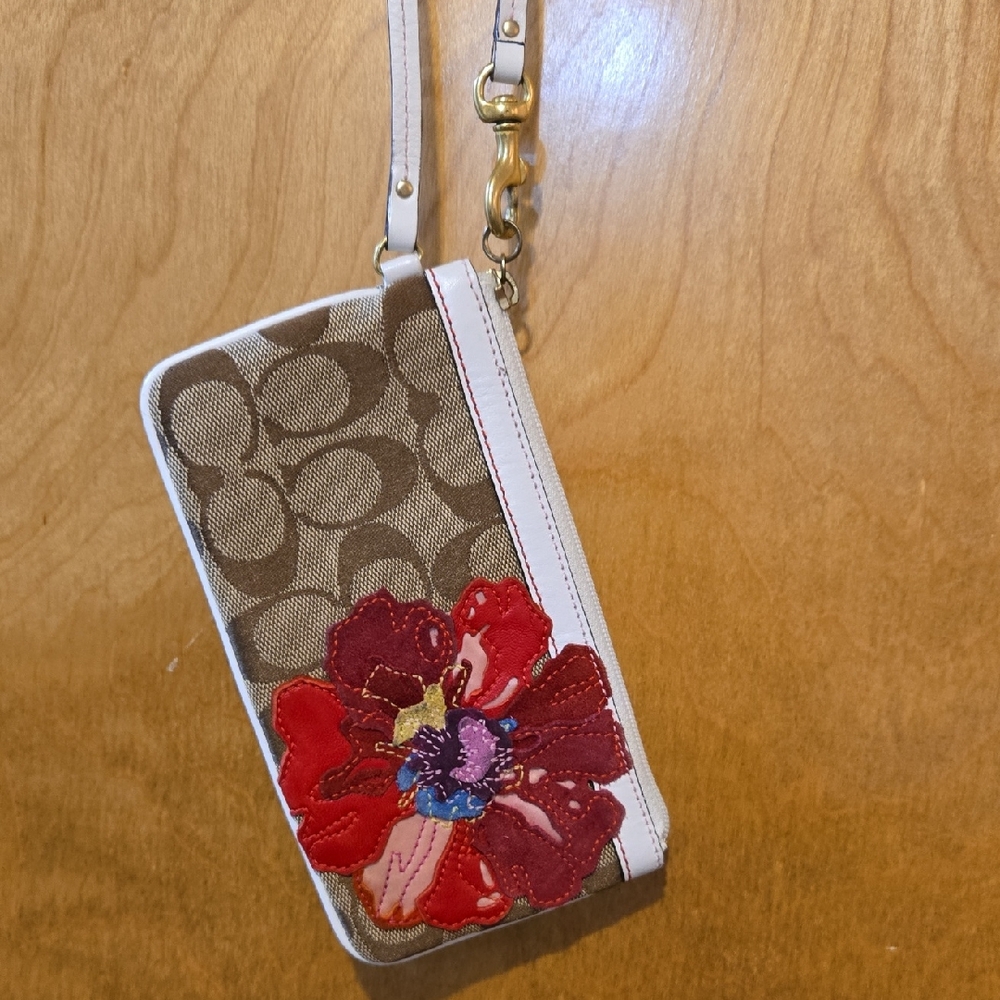 Coach Flowers Red Floral Design